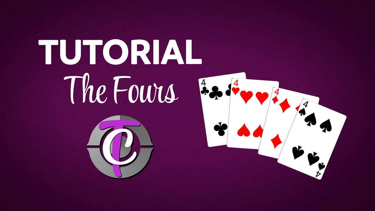 This is a tutorial on how to interpret the fours in cartomancy.